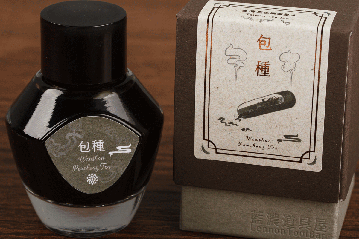 Lennon Tool Bar Wenshan Pouchong Tea 30ml Fountain Pen Ink