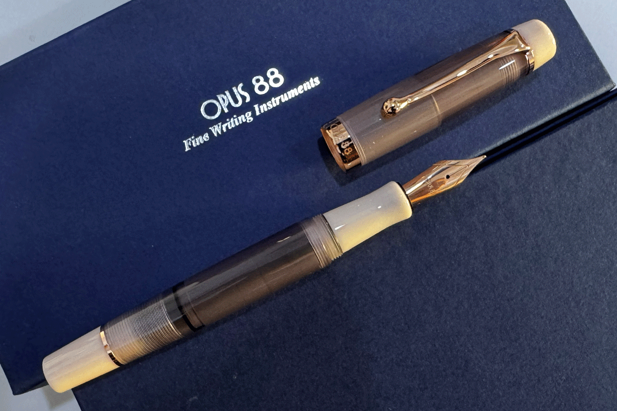 Opus 88 2025 Harmony Mocha Mousse Fountain Pen