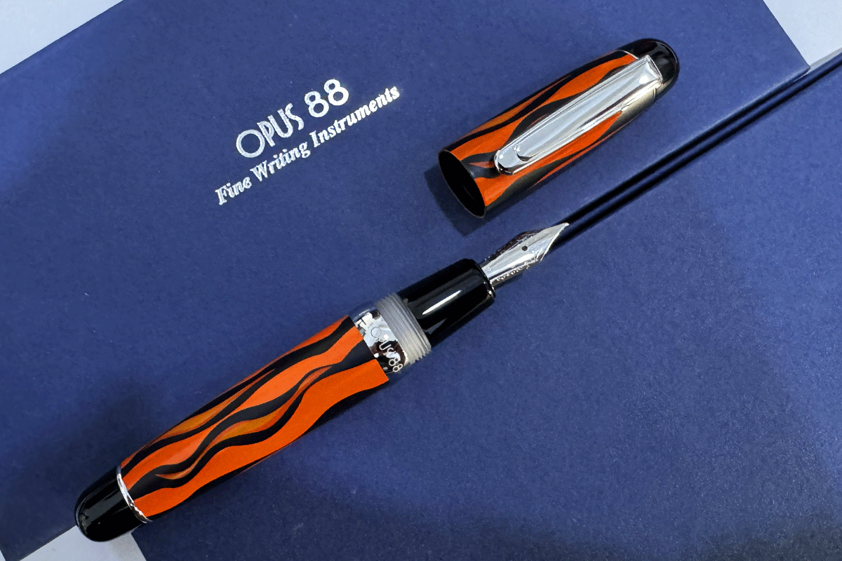 Opus 88 Wild Animal Bengal Tiger Mini Fountain Pen