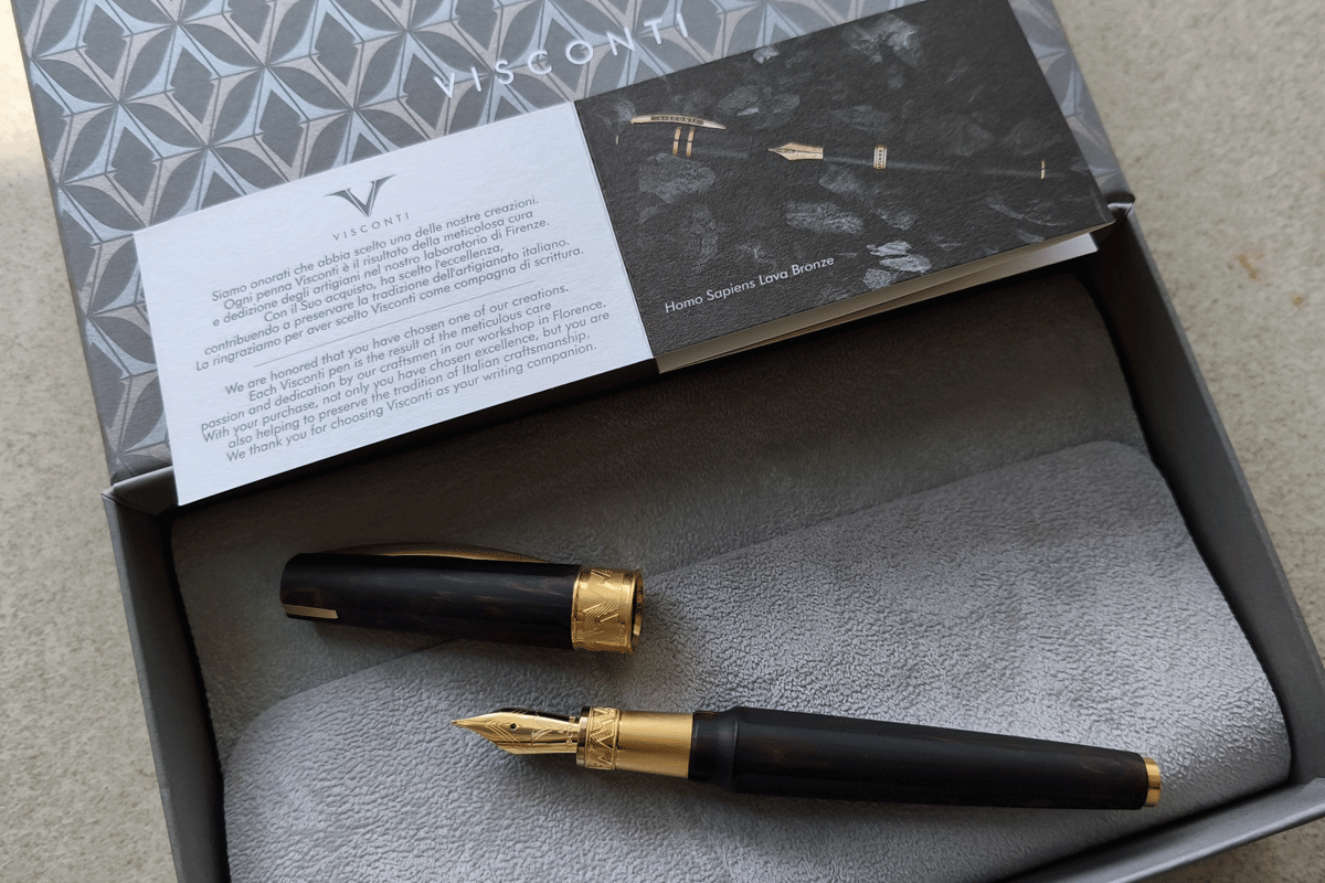 Visconti Mirage Mythos Hades Fountain Pen