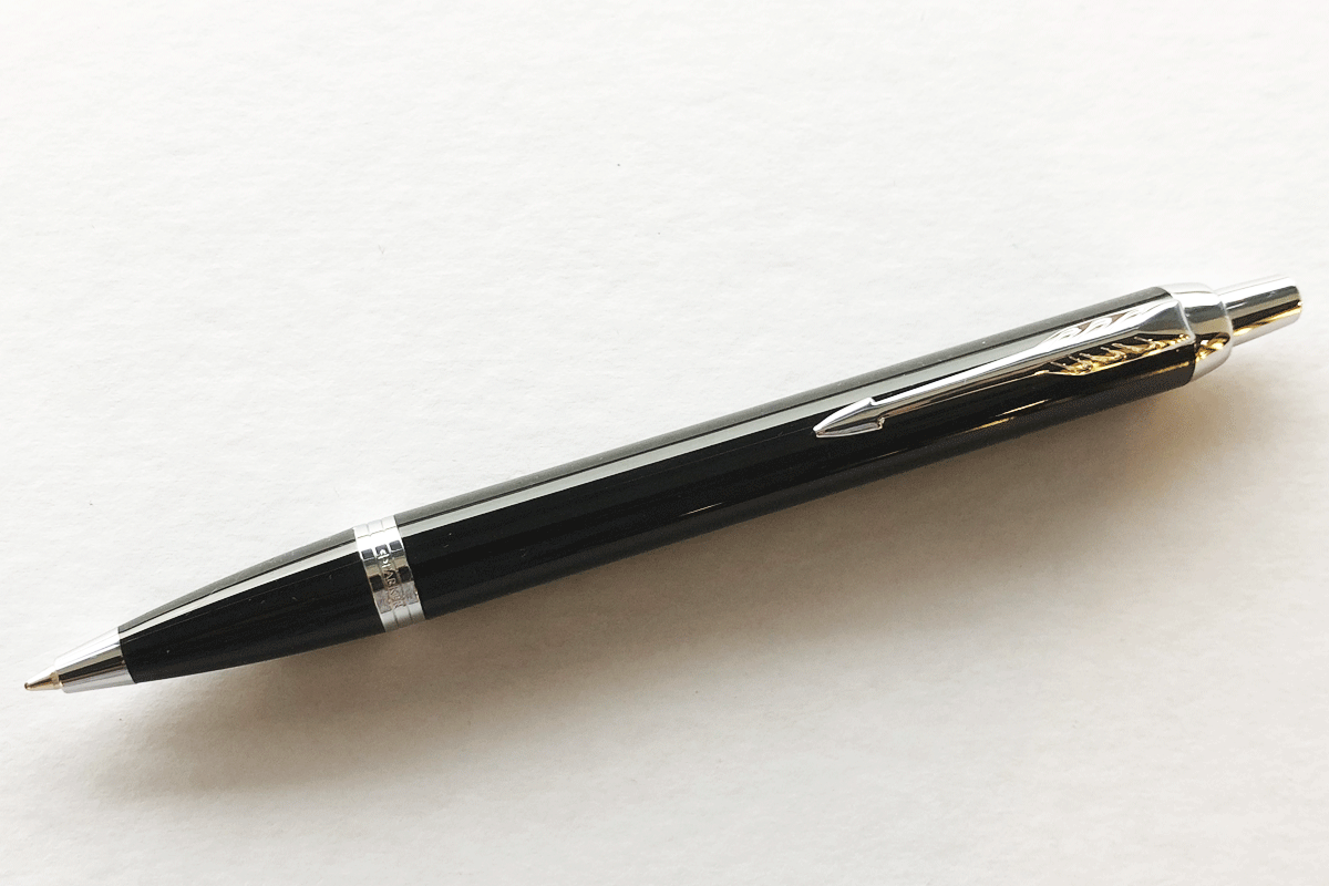 Parker IM Glossy Black CT Ballpoint Pen