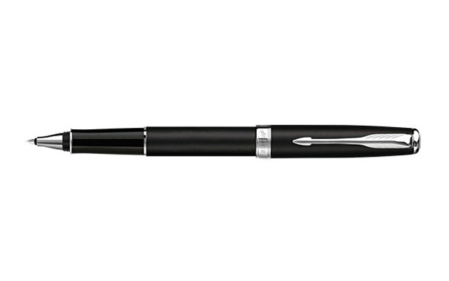 Parker Sonnet Matte Black CT Rollerball Pen