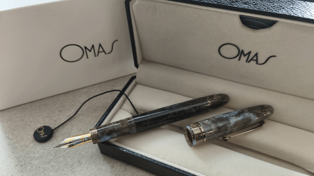 Omas Ogiva Cocktail Series Espresso Martini Limited Edition Brown Trim Fountain Pen