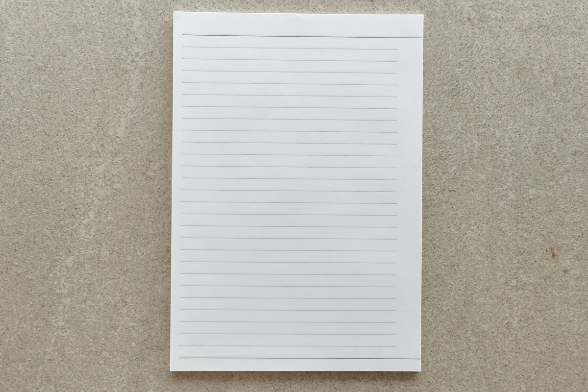 Livenotes  A5 Planner Refill w/ 68gsm Tomoe River Paper Lines (No Ring) By PenGallery