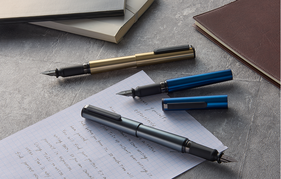 Sailor Tuzu Adjust Fountain Pen Forge Gunmetal