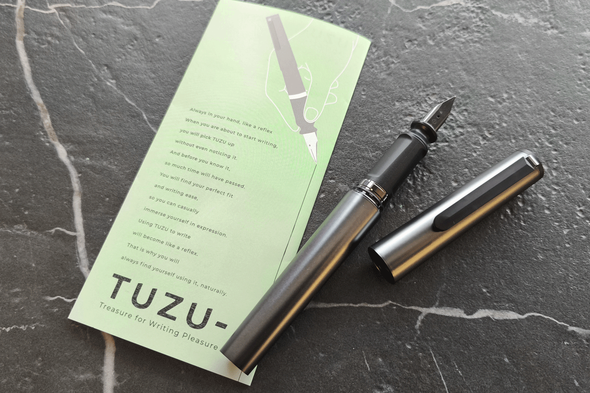 Sailor Tuzu Adjust Fountain Pen Forge Gunmetal