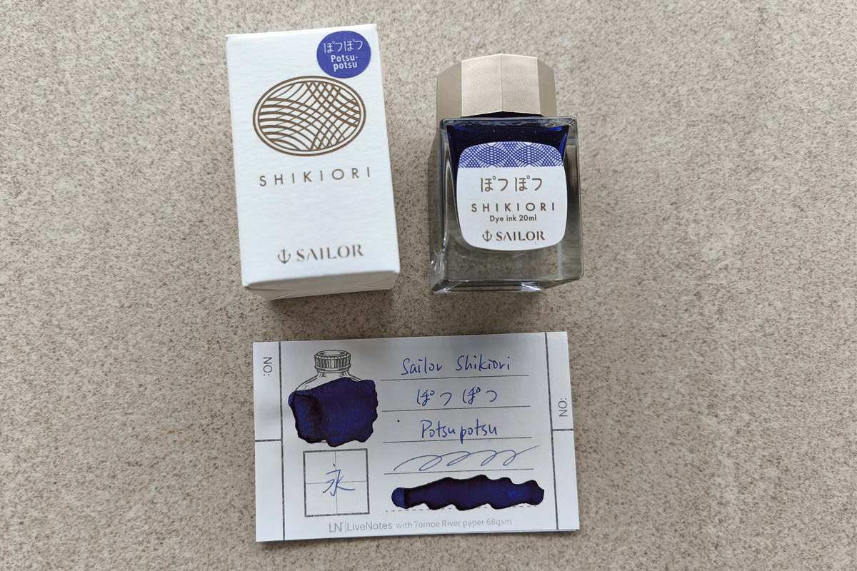 Sailor Shikiori Potsu Potsu 20ml Bottle Ink for Fountain Pen