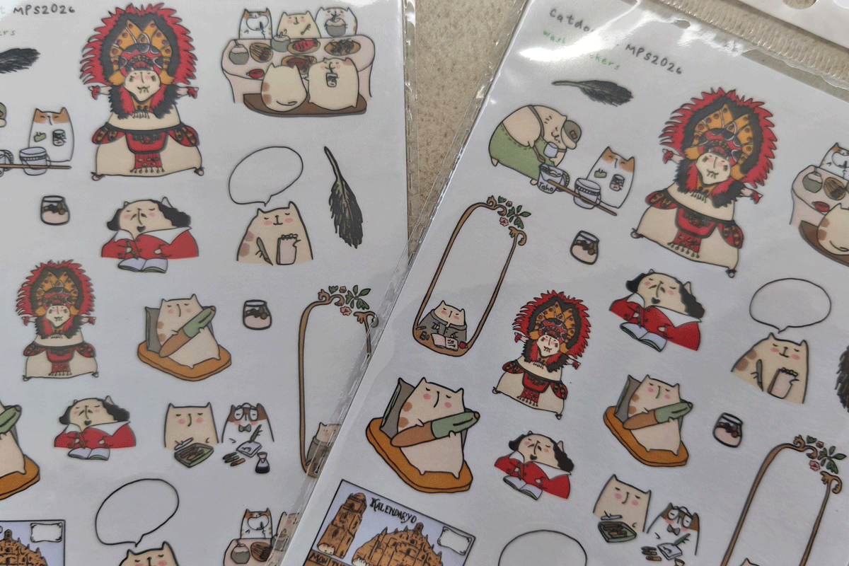 PenGallery X Catdoo Washi Sticker - Manila Pen Show 2026