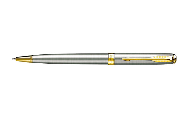 Parker Sonnet Stainless Steel GT Ballpoint Pen