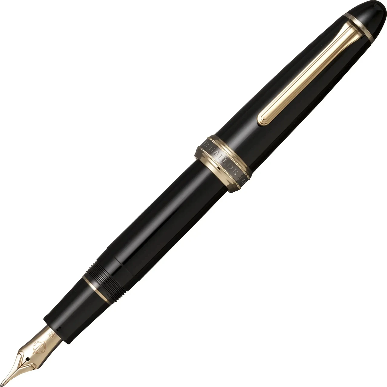 Sailor 1911 New Naginata King Eagle Gold Trim Fountain Pen