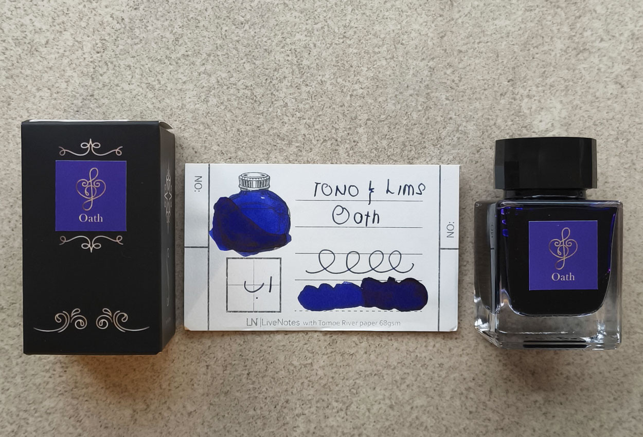 Tono&Lims Oath Legend 30ml Fountain Pen Ink