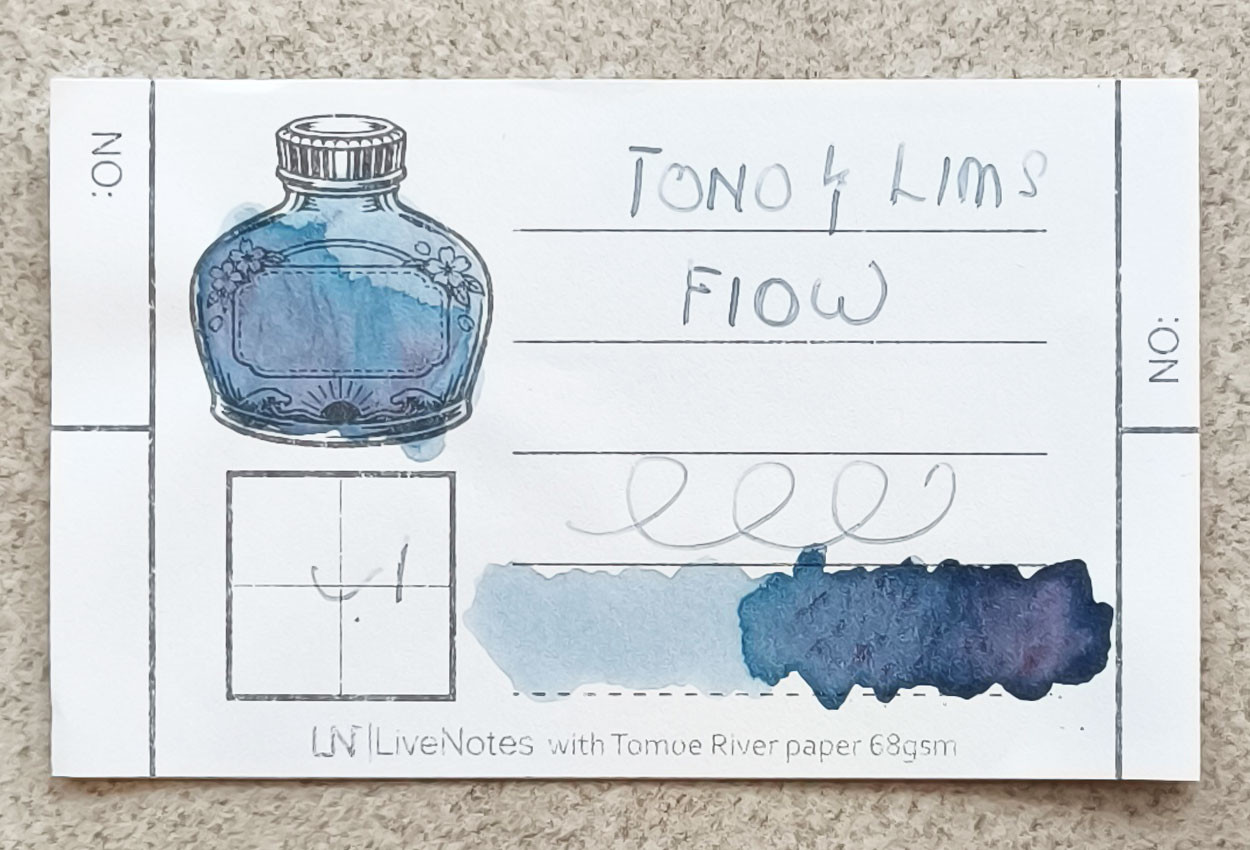 Tono&Lims Flow Story of Ink 30ml Fountain Pen Ink