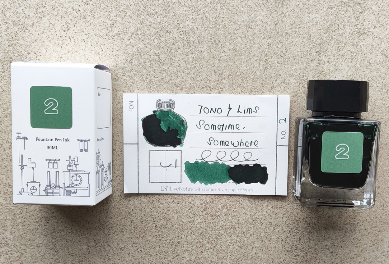 Tono&Lim Standard - Sometime, Somewhere 30ml Fountain Pen Ink