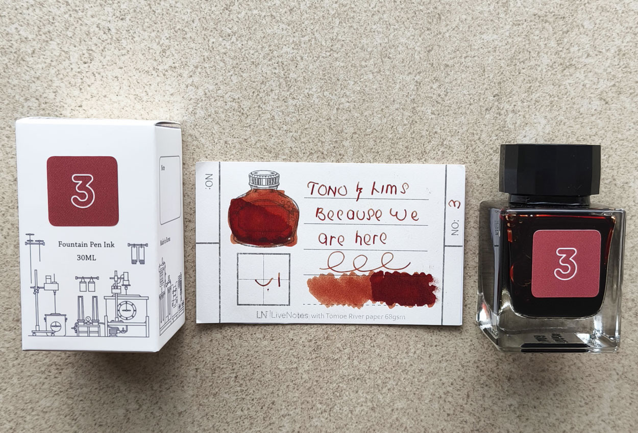 Tono&Lim Standard - Because we are here 30ml Fountain Pen Ink