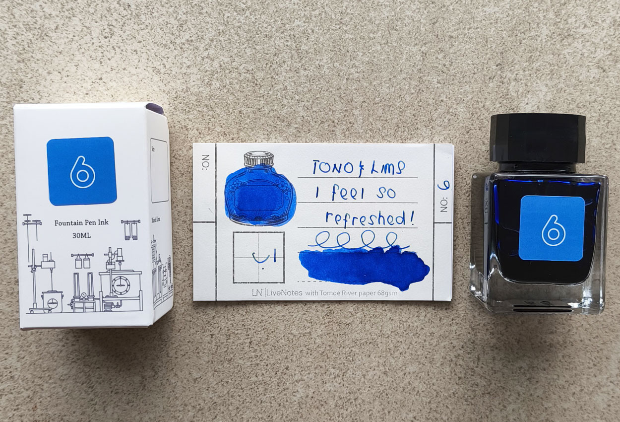 Tono&Lim Standard - I feel so refreshed 30ml Fountain Pen Ink