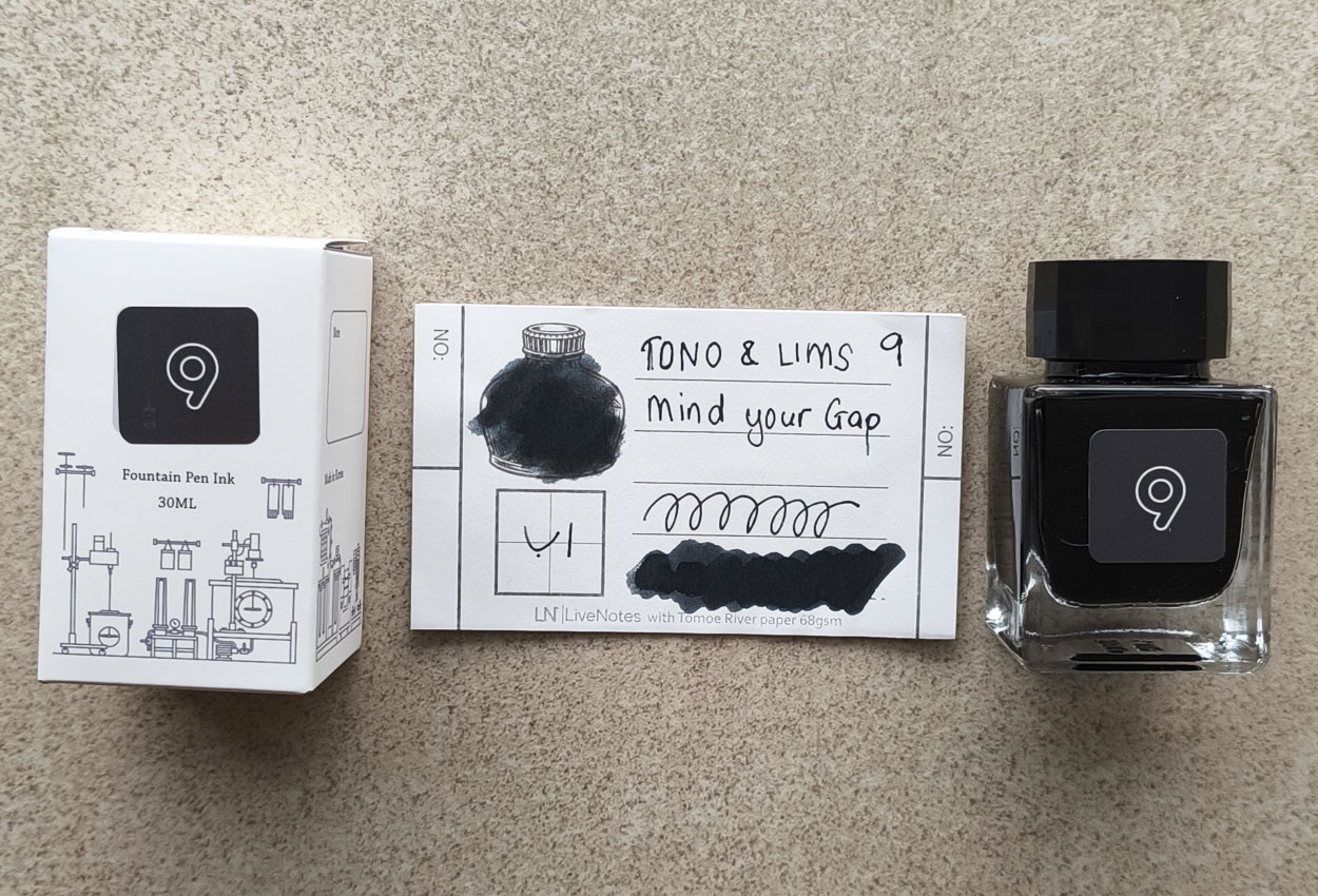 Tono&Lim Standard - Mind Your Gap 30ml Fountain Pen Ink