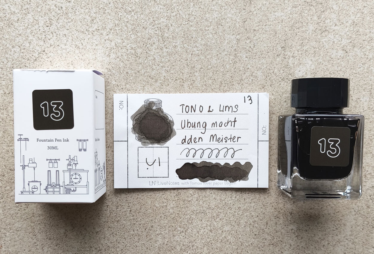 Tono&Lim Standard - Übung macht den Meister 30ml Fountain Pen Ink