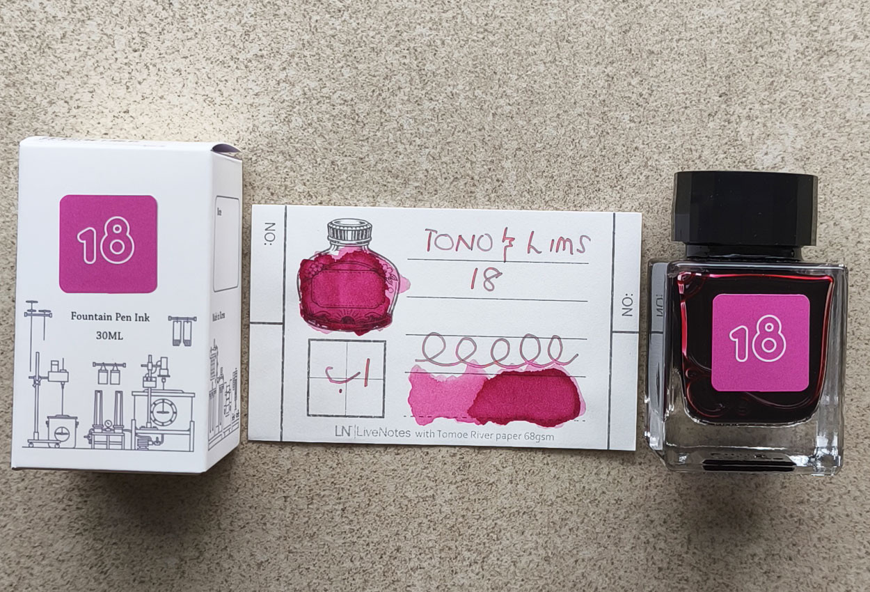 Tono&Lim Standard - I am busy in relaxing 30ml Fountain Pen Ink