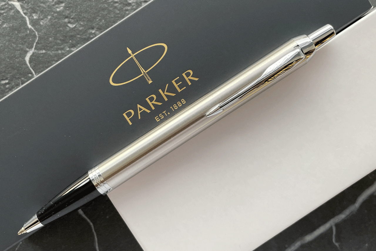 Parker IM Brushed Metal CT Ballpoint Pen