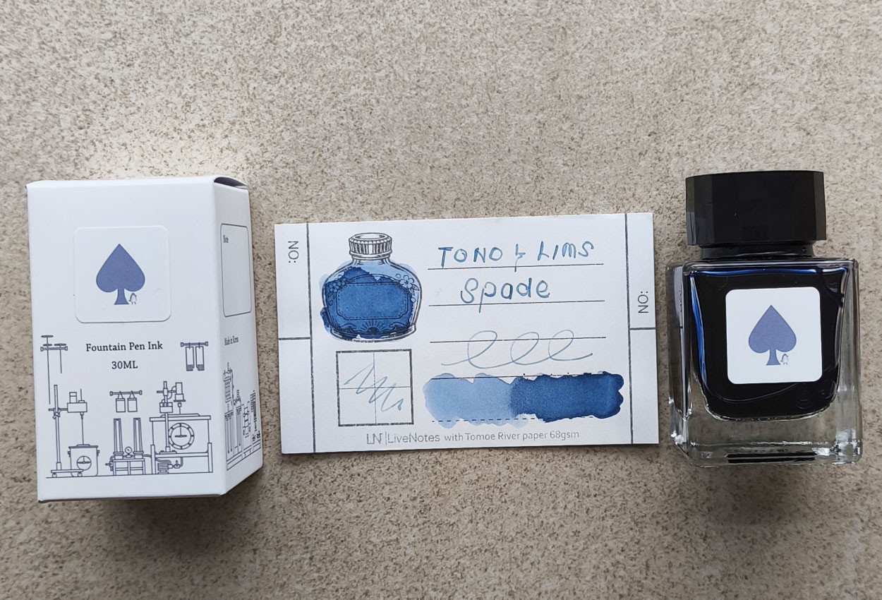 Tono&Lims Suit-Spade Baby Color Line 30ml Fountain Pen Ink