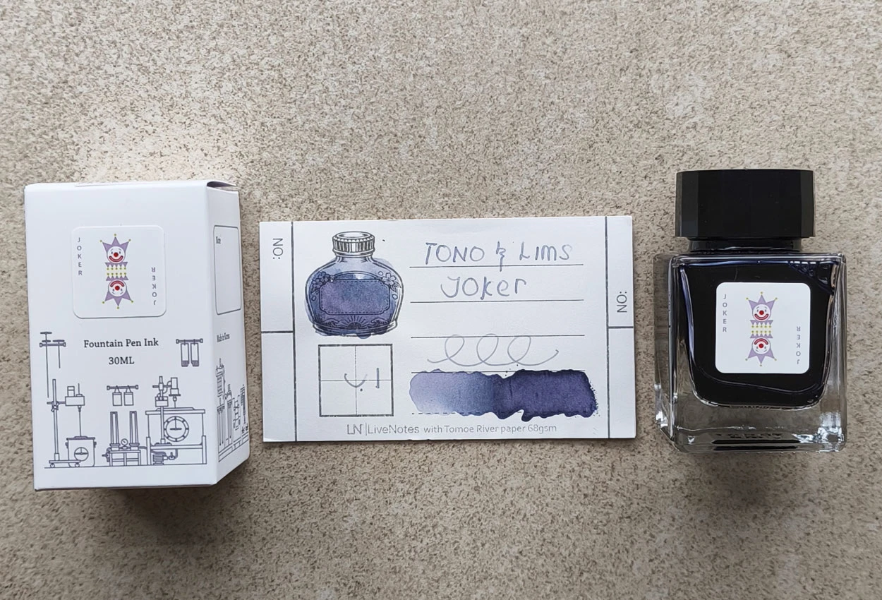 Tono&Lims Joker Baby Color Line 30ml Fountain Pen Ink