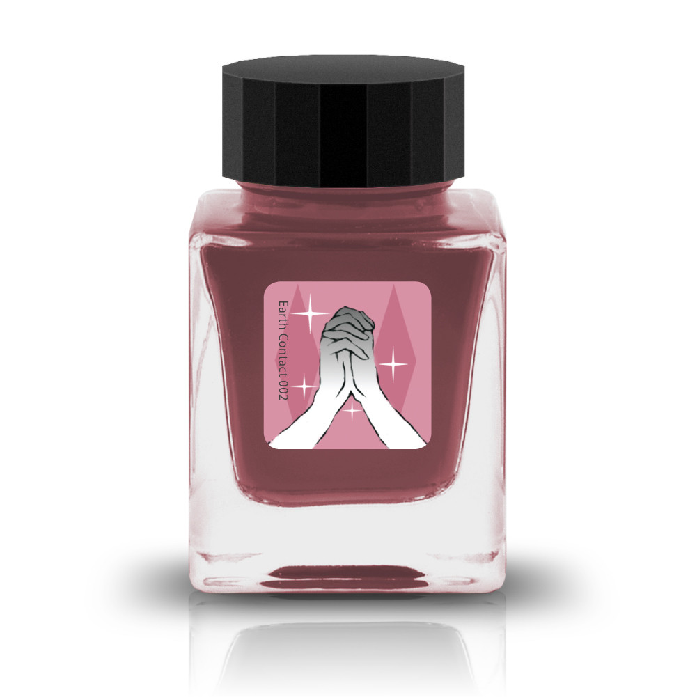 Tono&Lims Burma Tourmaline Earth Contact Line 30ml Shimmer Fountain Pen Ink