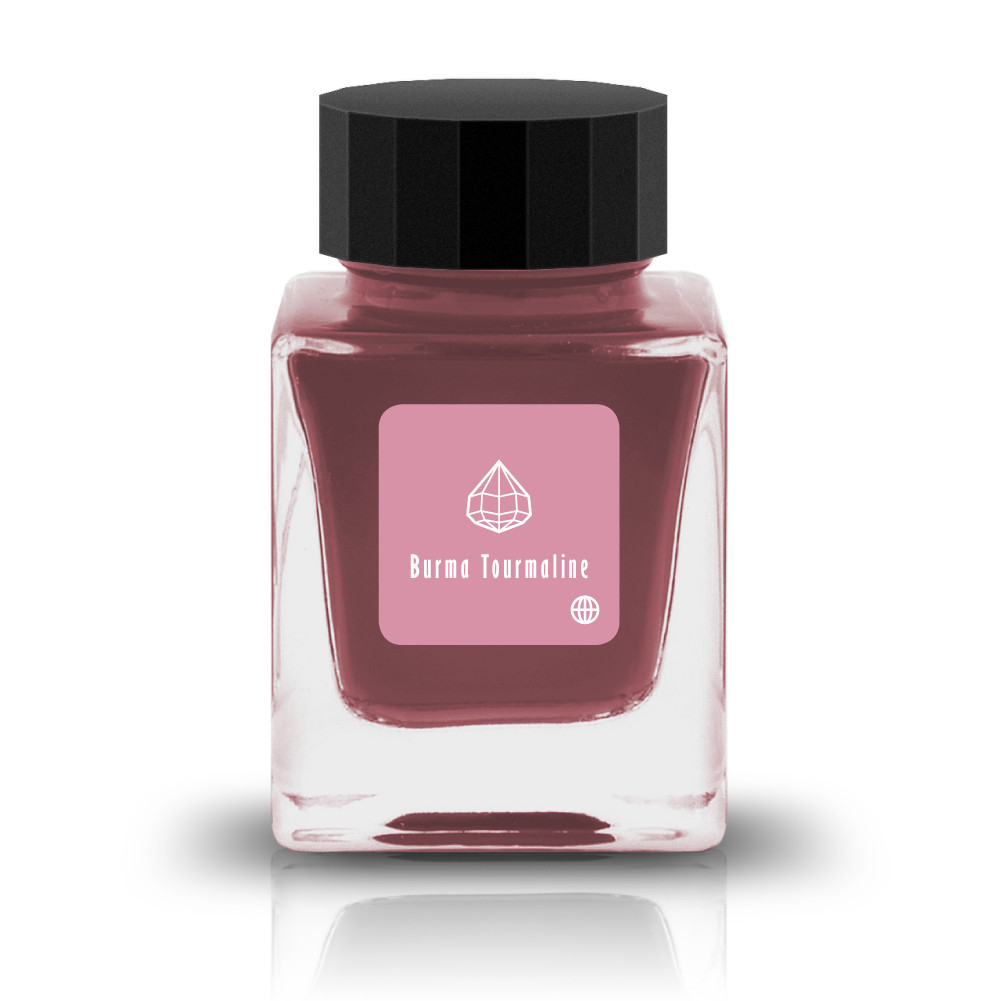 Tono&Lims Burma Tourmaline Earth Contact Line 30ml Shimmer Fountain Pen Ink
