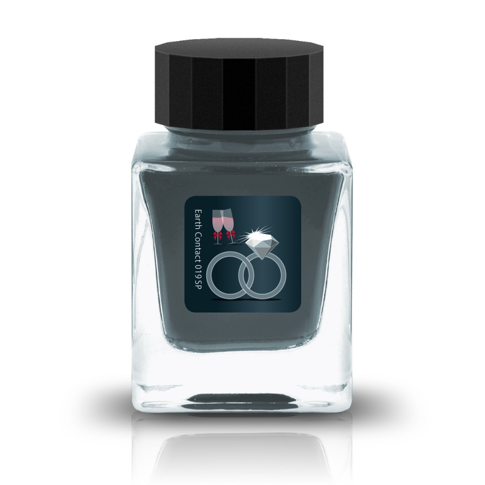 Tono&Lims 10-carat Diamond Earth Contact Line 30ml Shimmer Fountain Pen Ink