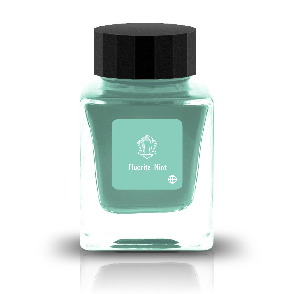 Tono&Lims Fluorite Mint Earth Contact Line 30ml Shimmer Fountain Pen Ink