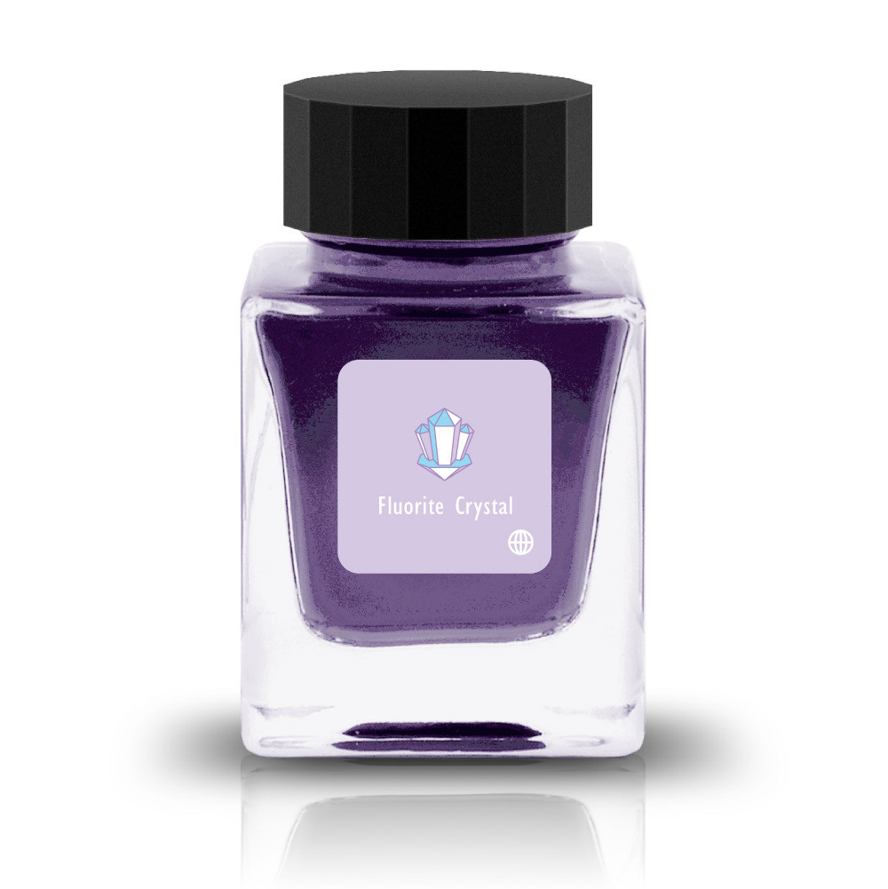 Tono&Lims Fluorite Crystal Earth Contact Line 30ml Shimmer Fountain Pen Ink