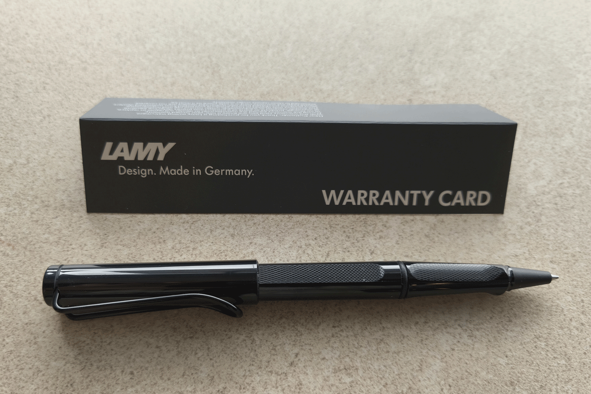 Lamy Safari Meteorite Black Rollerball Pen (SE 2026)