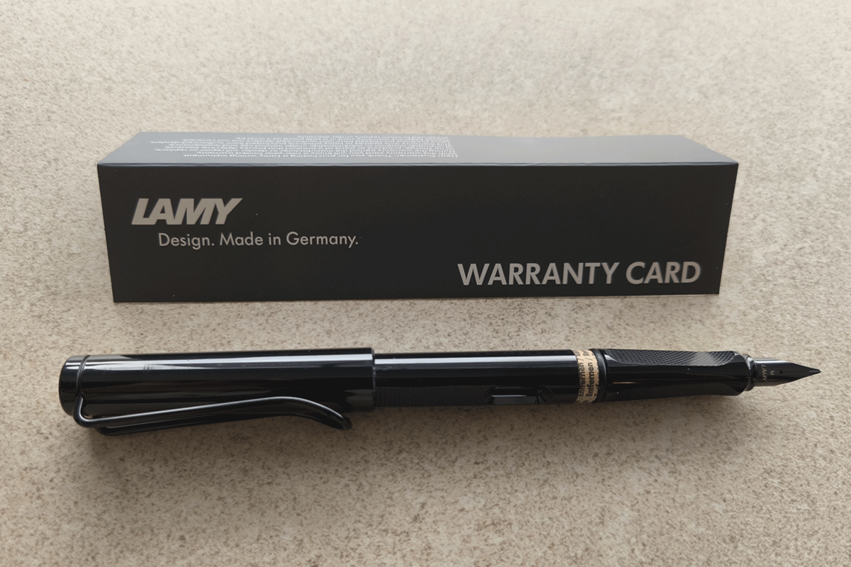Lamy Safari Meteorite Black Fountain Pen (SE 2026)