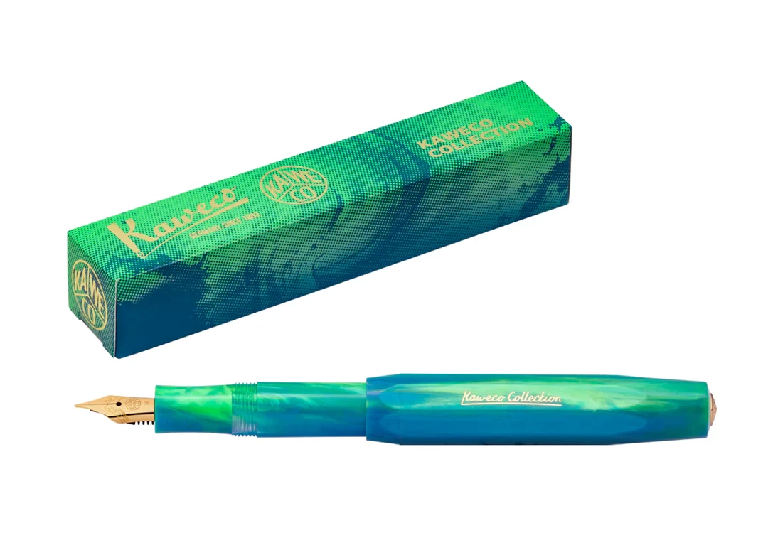 Kaweco Collection Sport Marble Ocean Fountain Pen SE2026