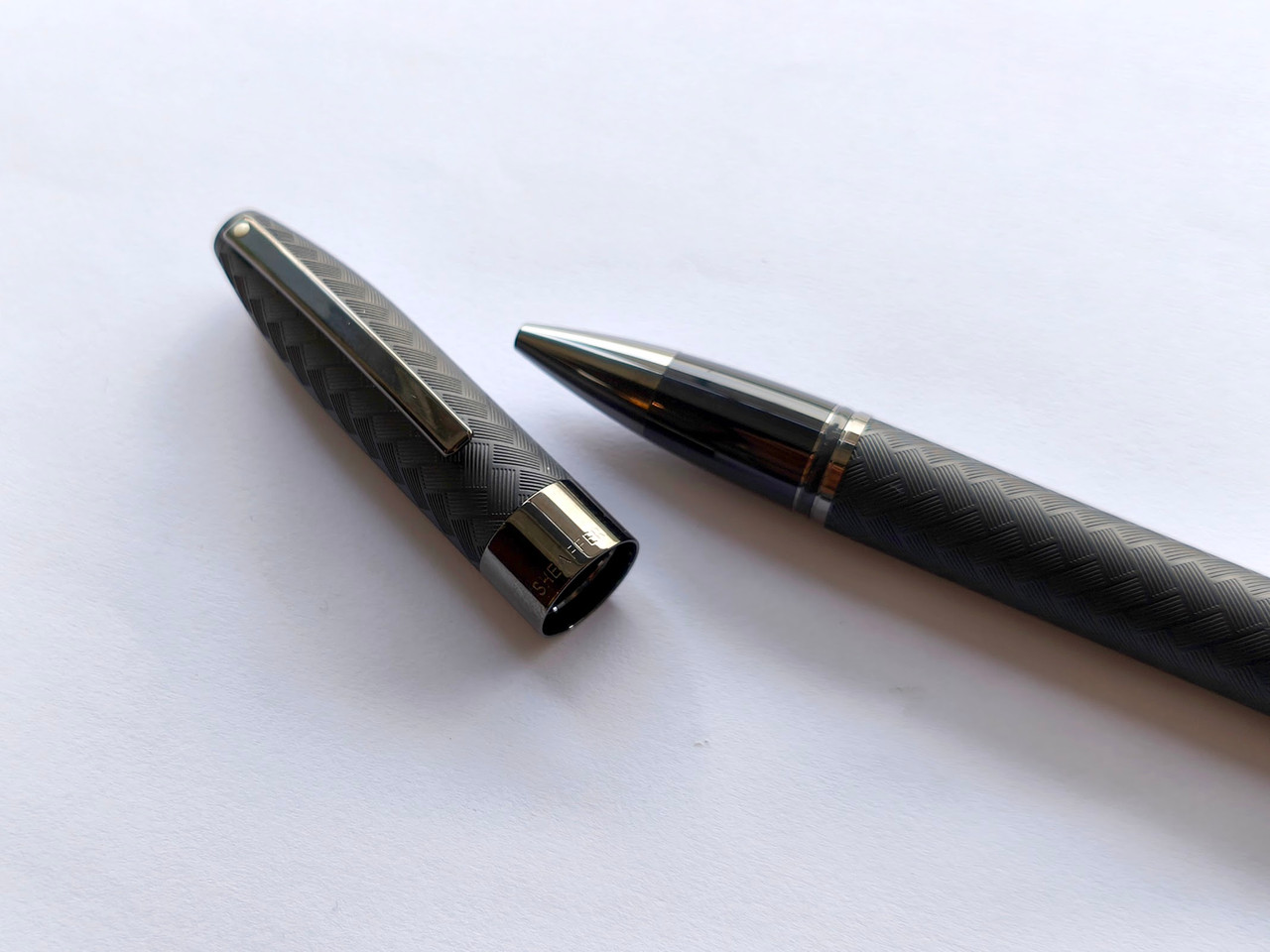 Sheaffer Legacy 9066 Chevron Matte Black Rollerball