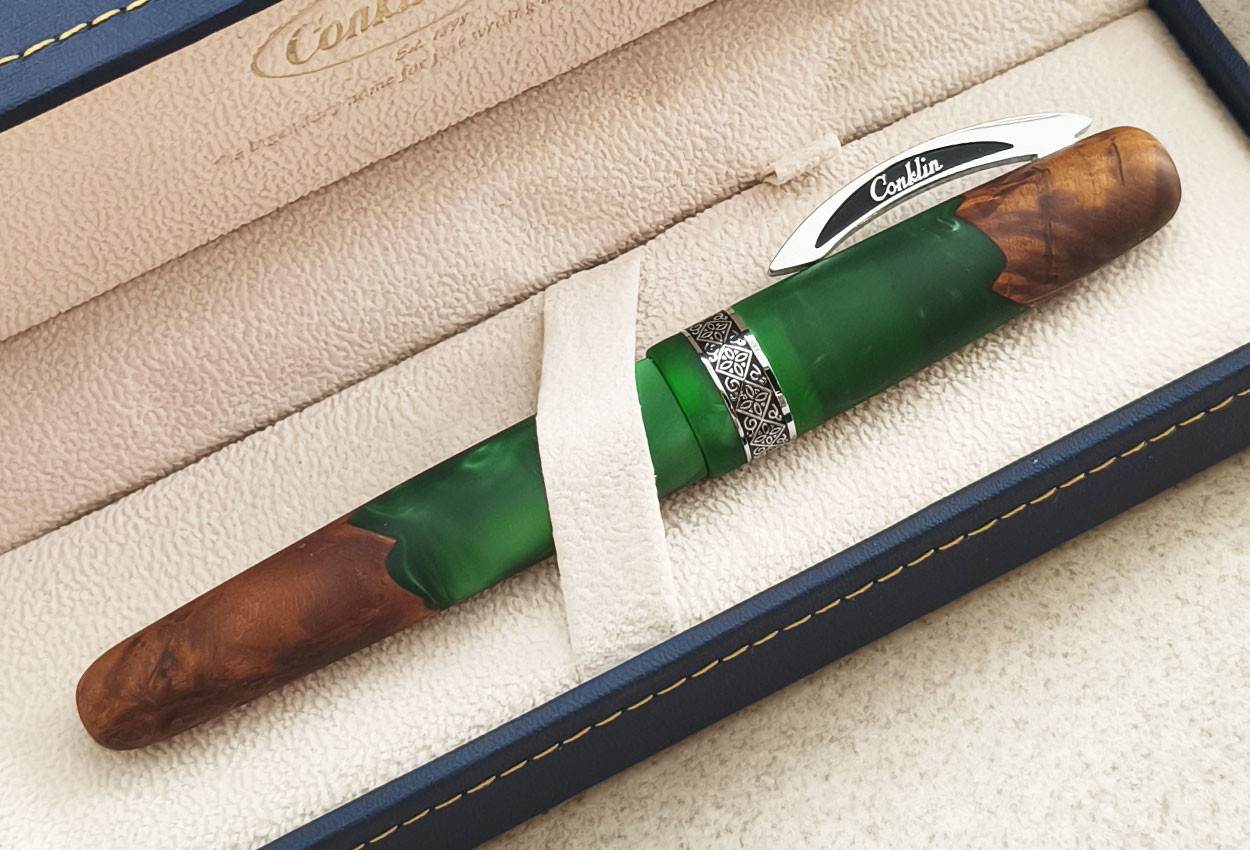 Conklin 1898 LE Spectra Fusion Green CT Fountain Pen
