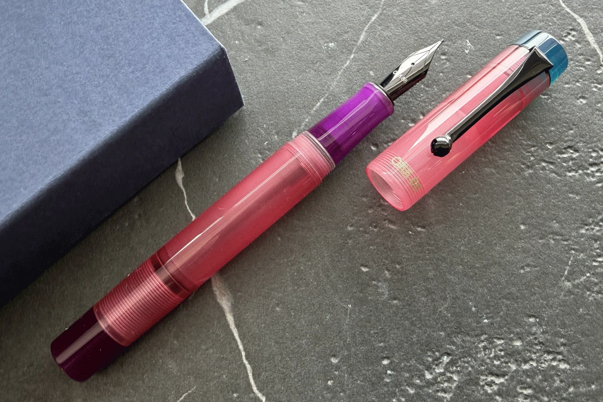 Opus 88 Demonstrator Pink 2024 Special Edition Fountain Pen