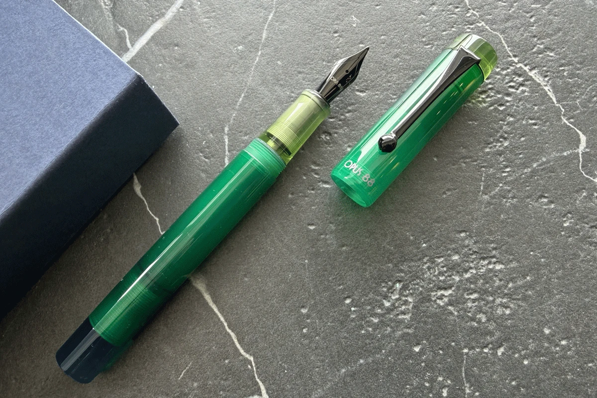 Opus 88 Demonstrator Green 2024 Special Edition Fountain Pen