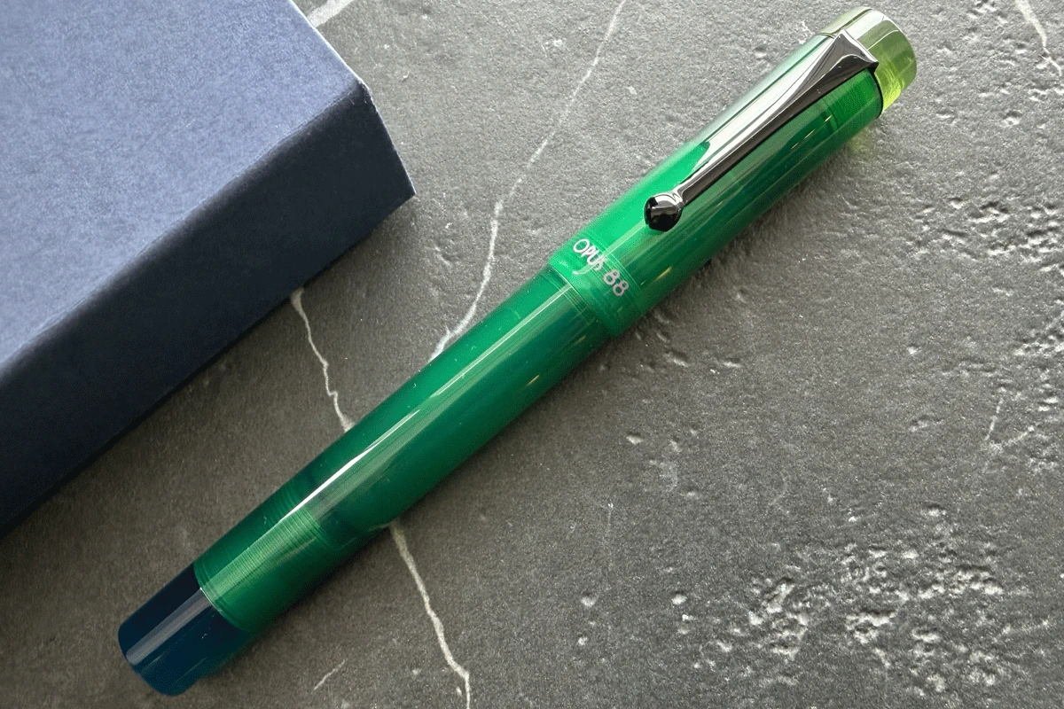 Opus 88 Demonstrator Green 2024 Special Edition Fountain Pen