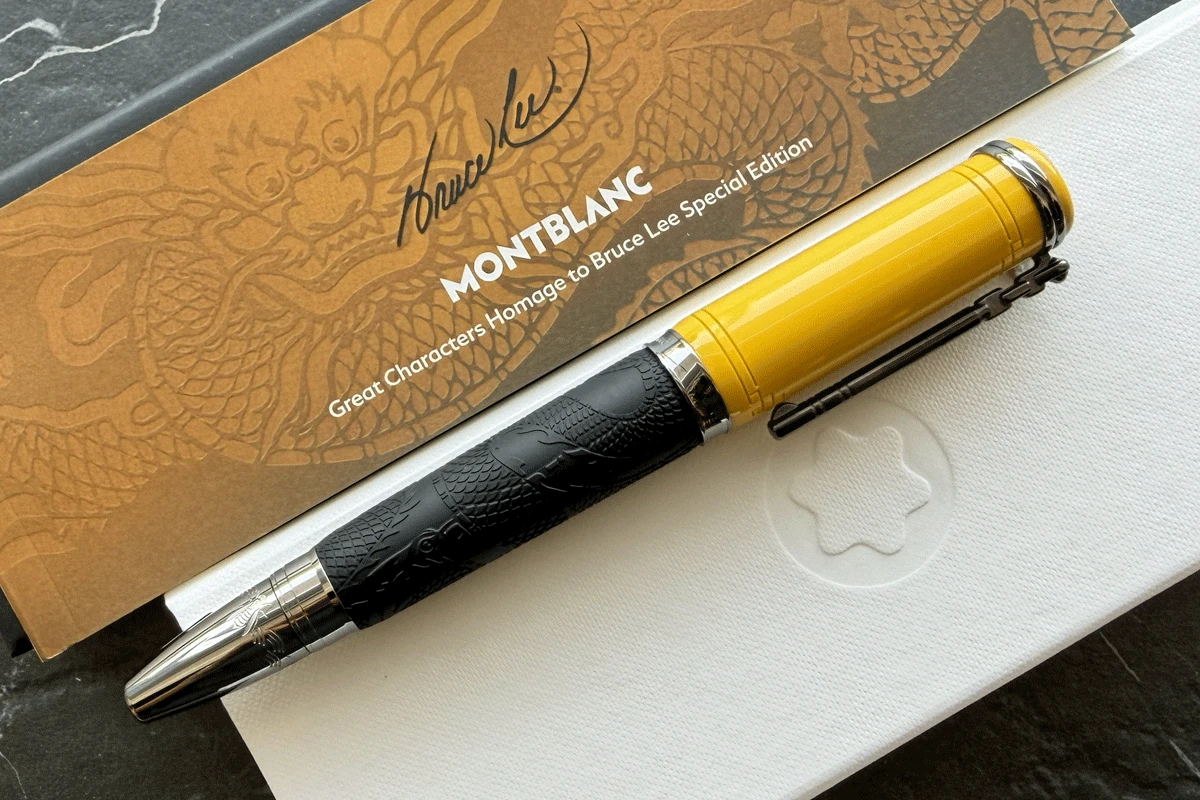 Montblanc Great Characters Bruce Lee Special Edition Medium Nib  Fountain Pen