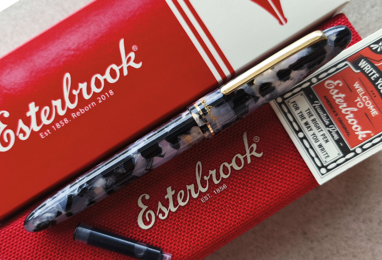 Esterbrook Estie Noir Tortoise GT Fountain Pen