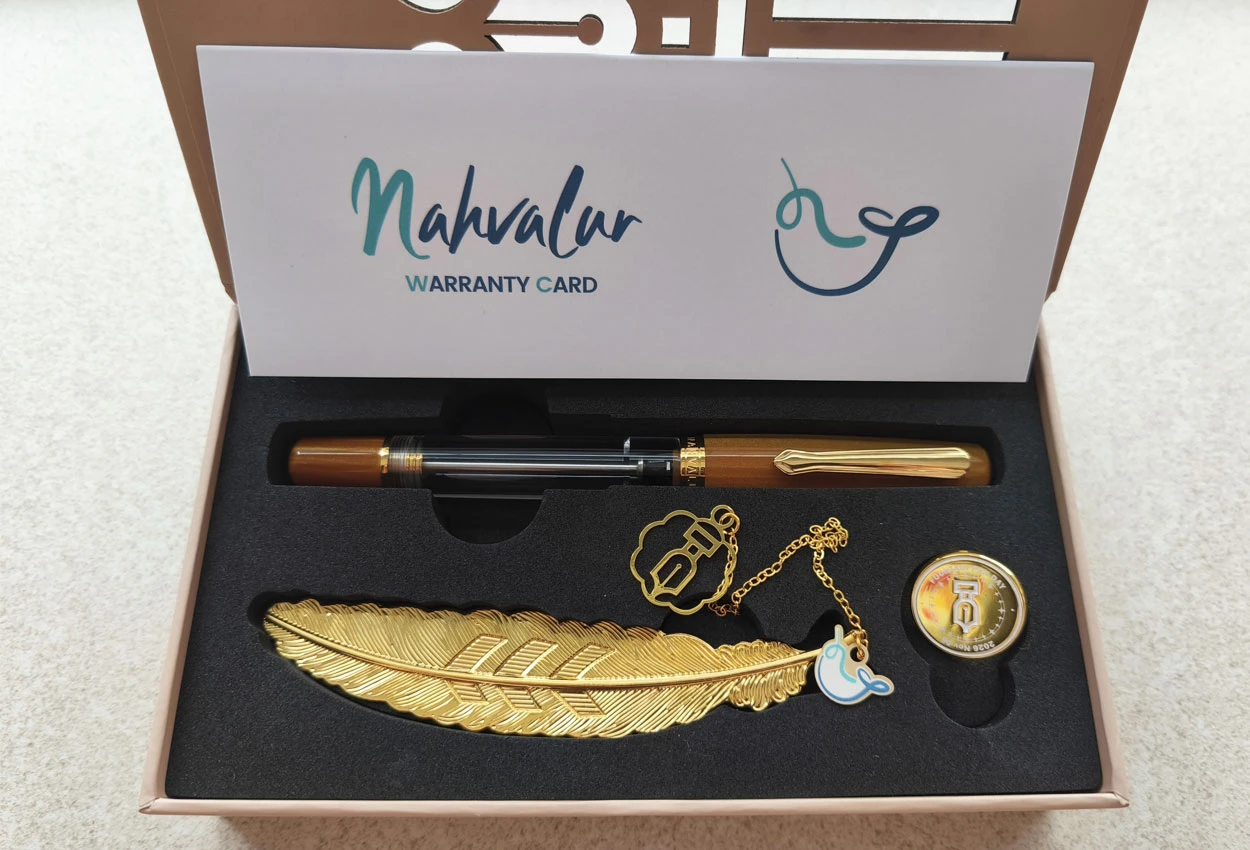 Nahvalur Original Plus  Amber GT Fountain Pen Day 2026