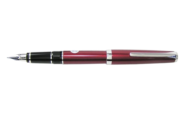 Pilot Falcon Red Metal Fountain Pen