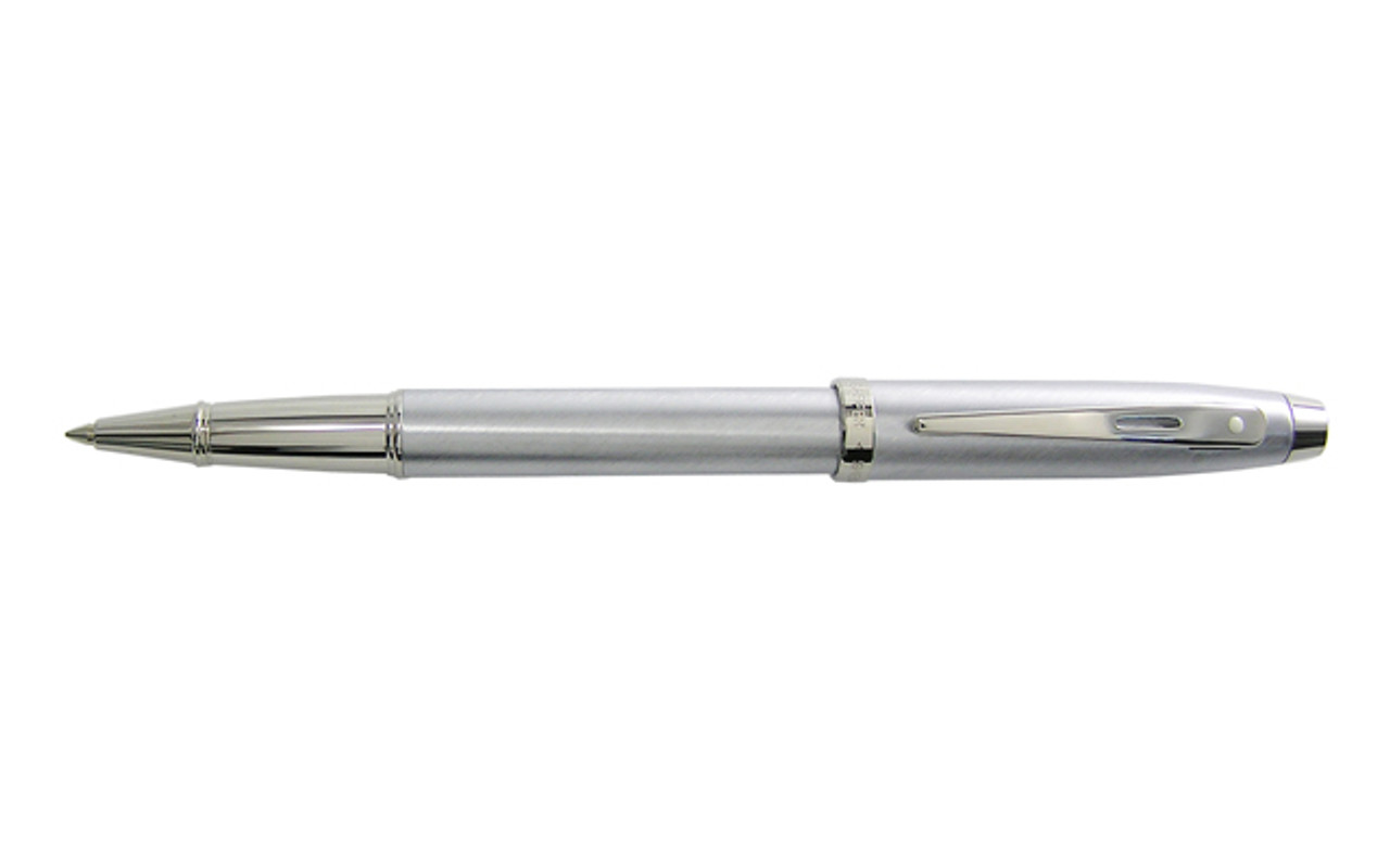 Sheaffer 100 Brushed Chrome NT Rollerball Pen