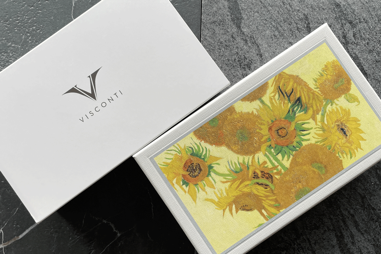 Visconti Van Gogh 2011 Sunflowers Fountain Pen Gift Set 