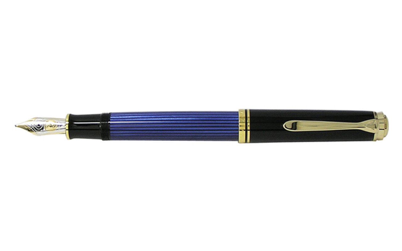Pelikan Souveran M800 Blue Black Fountain Pen