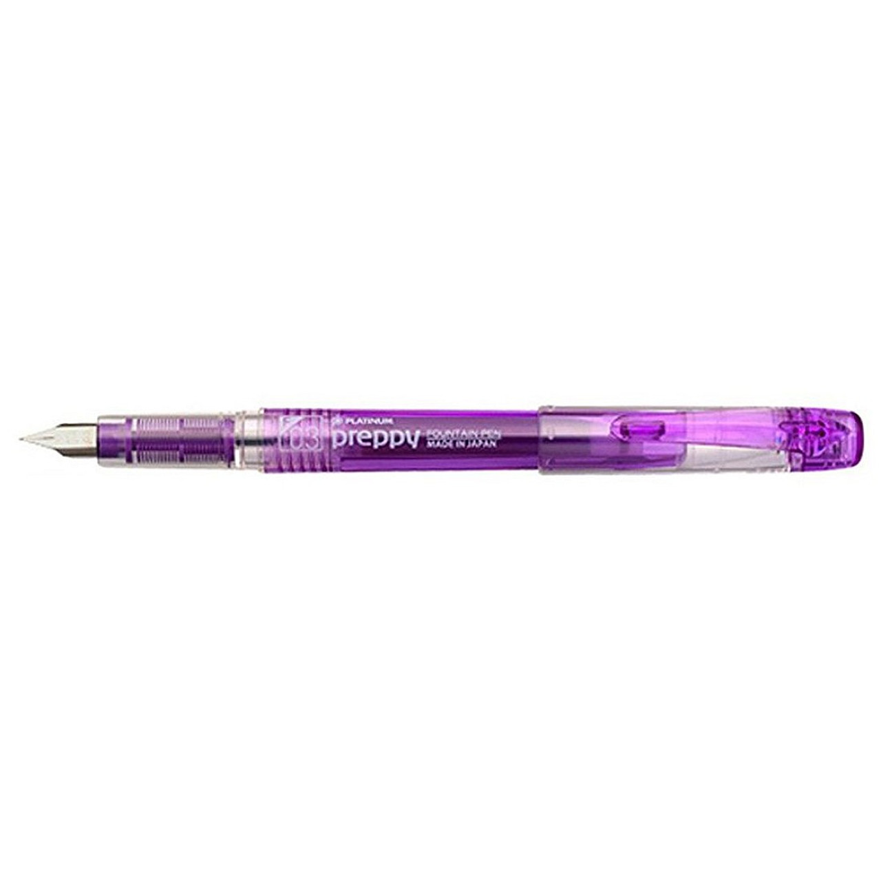 Platinum Preppy Violet Fountain Pen 0.3mm Fine Nib 