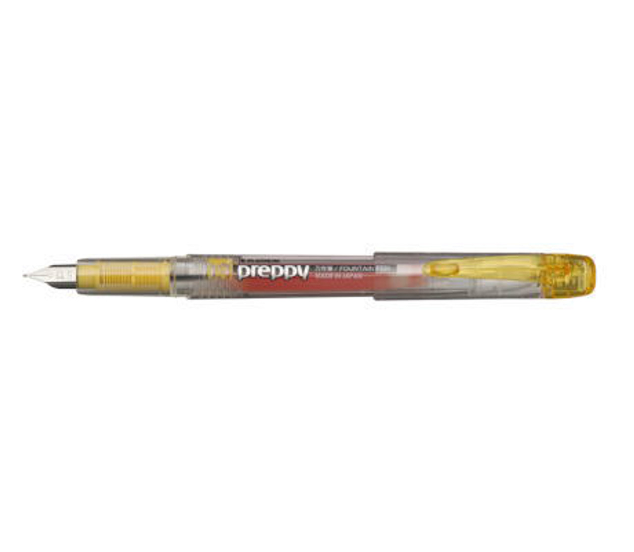 Platinum Preppy Yellow Fountain Pen 0.3mm Fine nib