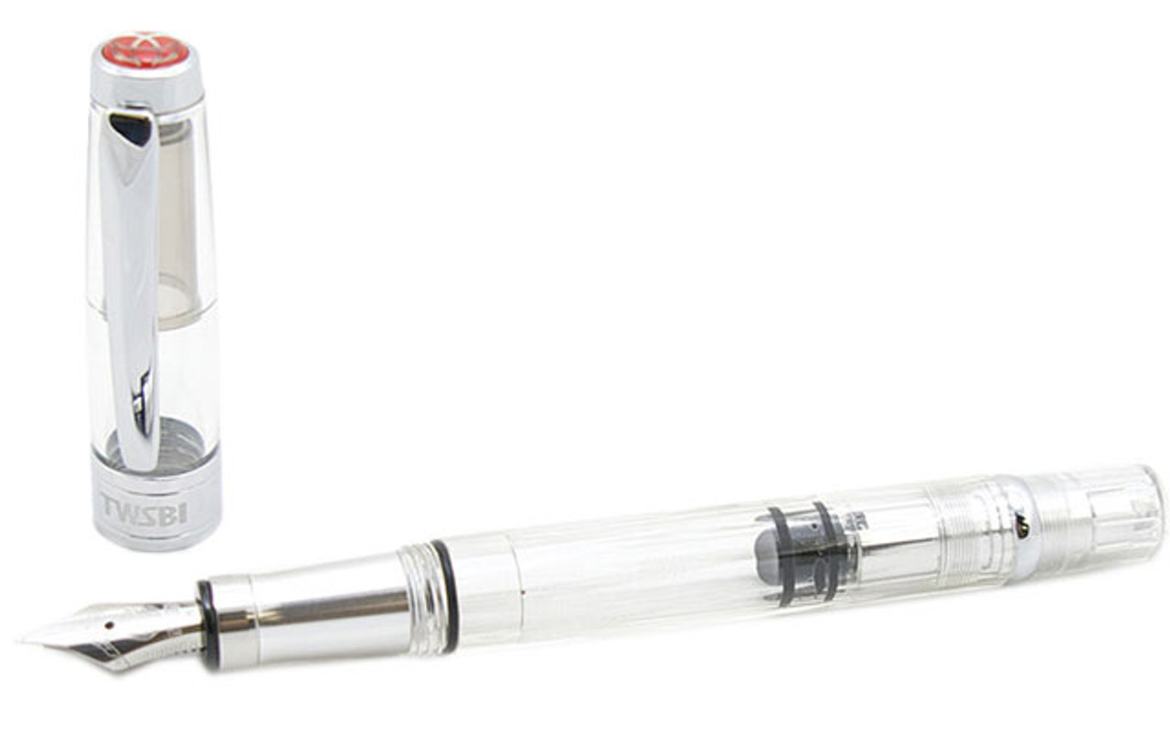 TWSBI Diamond 580 AL Silver Fountain Pen