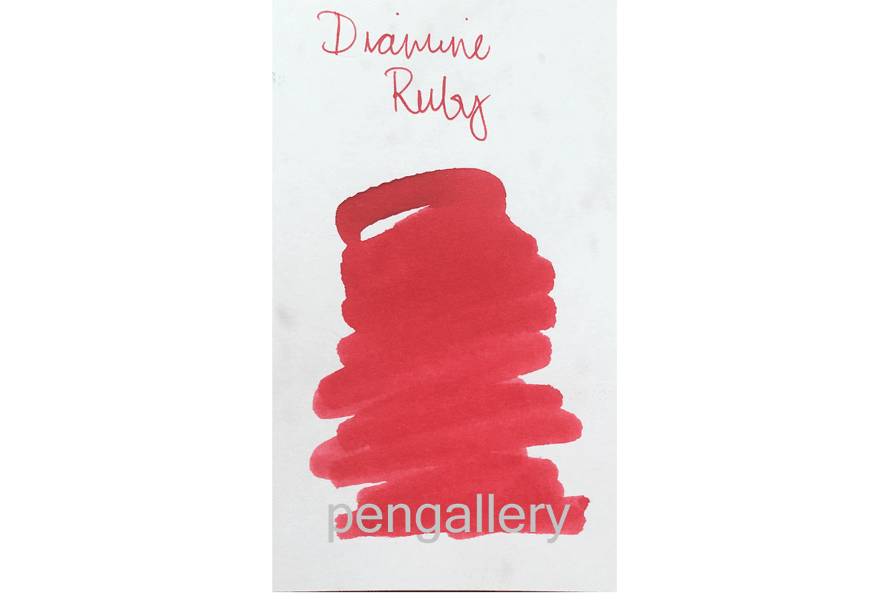 Diamine Ruby Fountain Pen 80ml Bottle Ink