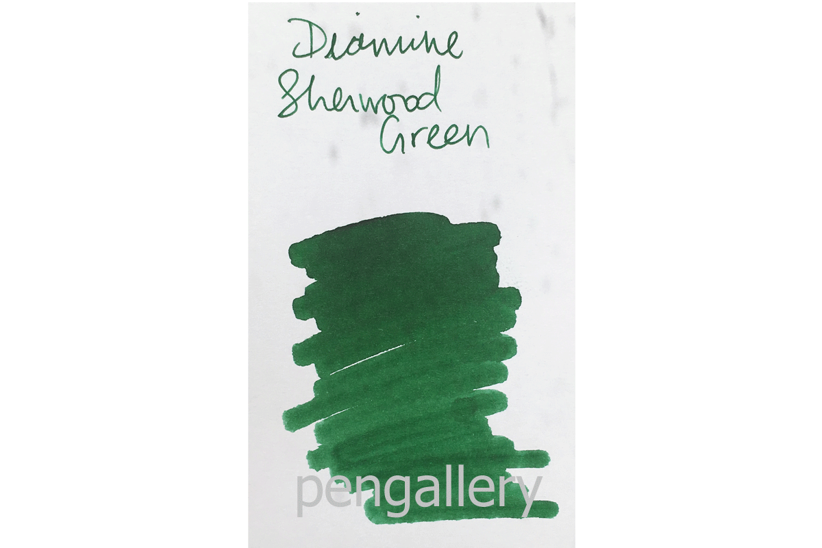 Diamine Sherwood Green Fountain Pen 80ml Bottle Ink